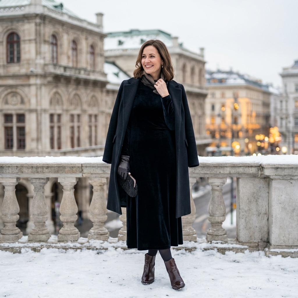 How to dress for a winter wedding as a guest (without freezing)